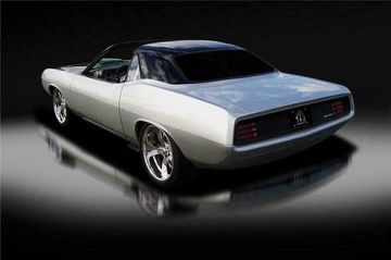 КАСТОМНОЕ КУПЕ PLYMOUTH CUDA, 1970 ГОД