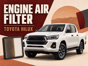 Toyota Hilux Engine Air Filter Inspection and Replacement Intervals