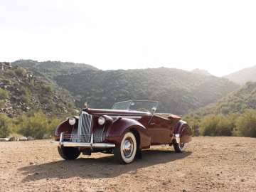 Packard One-Twenty Convertible Victoria by Darrin, 1940