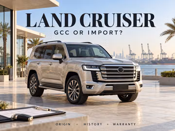 Used Toyota Land Cruiser in the UAE: GCC specification or import?