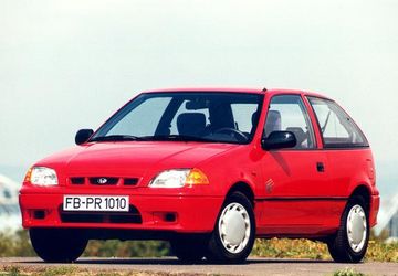 Subaru Justy 1.3 (Mk II) specs