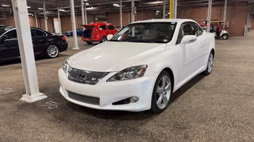 Lexus IS350 Convertible, 2010