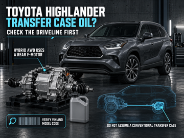 Does a Toyota Highlander Need Transfer Case Oil Changes?