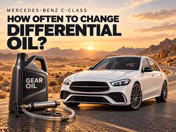 How Often Should You Change Differential Oil in a Mercedes-Benz C-Class?