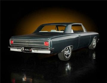 CHEVROLET CHEVELLE MALIBU 2 DOOR CUSTOM HARDTOP, 1965