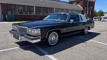 Cadillac Fleetwood Brougham Coupe, 1983