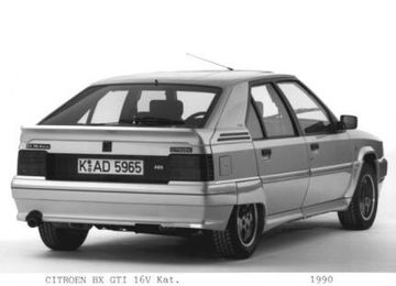 Citroen Bx 19 Gti 16 soupapes specs