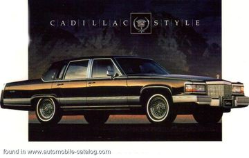 Cadillac Brougham Sedan 5.7L specs