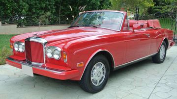 Bentley Continental Convertible, 1991