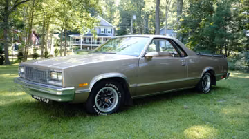 Chevrolet El Camino VIN. 3GCCW80H3GS913340, 1986