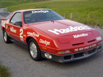 Dodge Shelby Daytona Race Car, 1988