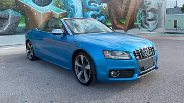 Audi S5 Convertible, 2012