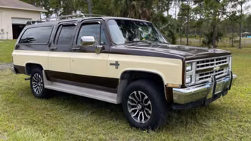 Chevrolet Suburban, 1986