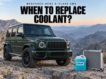 When to Replace Coolant in a Mercedes-Benz G-Class AMG