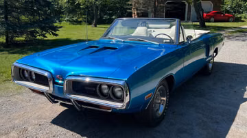 Dodge Coronet R/T Convertible, 1970