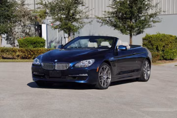 BMW 650i Convertible, 2012