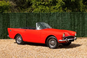 Sunbeam Alpine Séries II Roadster, 1963