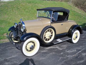 Ford Model A Rumble Seat, 1928