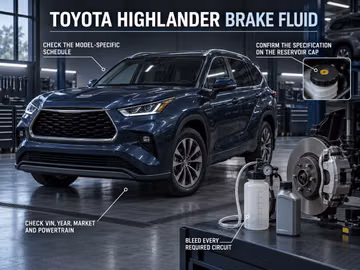 How Often Should You Change Toyota Highlander Brake Fluid?