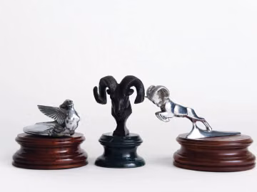 Two (2) Dodge Ram Mascots and One (1) Accessory Mascot