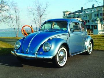 Volkswagen Beetle Deluxe Sunroof Sedan, 1958