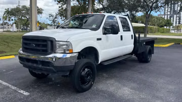 Ford F-550 Flatbed, 2002