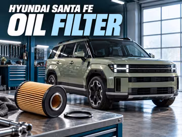 متى يجب تغيير فلتر الزيت في Hyundai Santa Fe