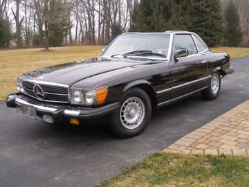 Mercedes-Benz 380 SL Convertible, 1984