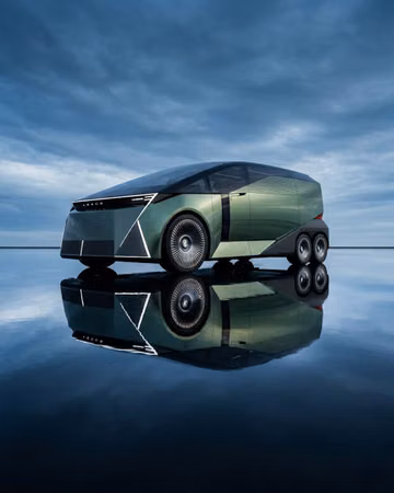 Lexus Reinvents LS as EV Van
