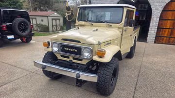 Toyota FJ-45 Land Cruiser Pickup, 1984