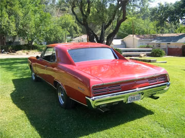 PONTIAC GTO 2 DOOR HARDTOP, 1967