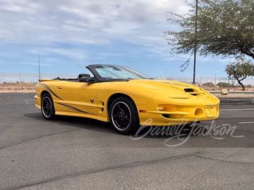 PONTIAC FIREBIRD TRANS AM WS6 COLLECTOR EDITION CONVERTIBLE, 2002
