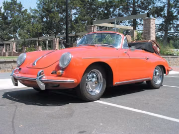 Porsche 356 B Cabriolet by Reutter, 1963
