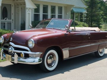 Ford Custom Convertible Coupe, 1950