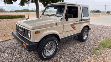 Suzuki Samurai, 1987