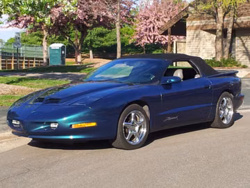Pontiac Firebird Formula Convertible, 1995