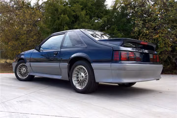 FORD MUSTANG GT FASTBACK, 1989