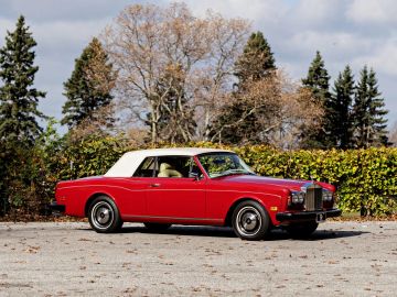 Rolls-Royce Corniche Drophead Coupe by Mulliner Park Ward, 1981