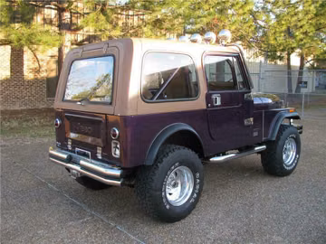JEEP CJ-7 CUSTOM SUV, 1980