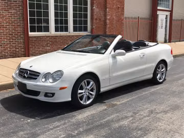 Mercedes-Benz CLK350 Convertible, 2007