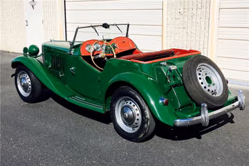 MG TD ROADSTER, 1953