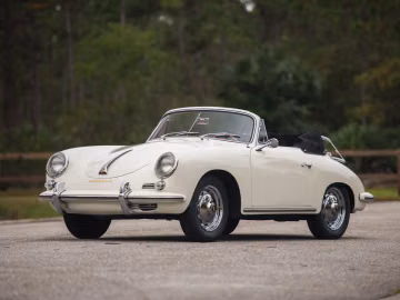 Porsche 356 B 1600 Super Cabriolet by Reutter, 1960