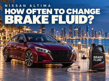 Nissan Altima: when to change brake fluid