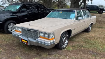 Cadillac Fleetwood Brougham Sedan, 1981