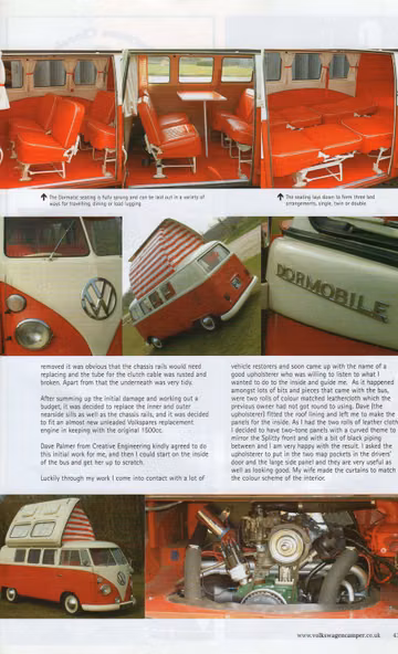 VW Split Screen Dormobile Campervan, 1964