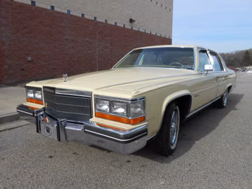 Cadillac Fleetwood Brougham Sedan, 1982