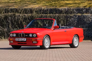 BMW M3 (E30) Cabriolet, 1989