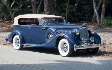 Packard 1404 Super Eight Dual-Windshield Phaeton, 1936