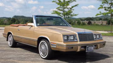 Chrysler LeBaron Mark Cross Edition, 1983