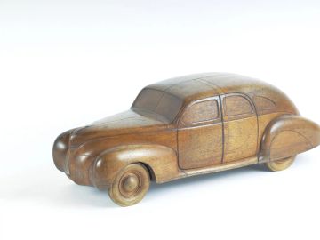 Lincoln Zephyr Wooden Styling Model, 1939